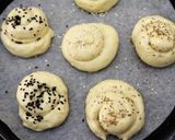 A picture of step 6 of Spiral Dinner Rolls.