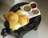 Maha Ashtami Sandhi Puja Thali: Luchi, Cholar Dal, Tomato Chutney & Kesari Halwa recipe step 18 photo