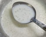 A picture of step 2 of Rice sabut dana kheer.