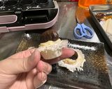 栗子卡士達塔（小V鬆餅機）的食譜步驟4照片