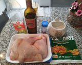 Foto del paso 1 de la receta: Pollo al Horno con Zanahorias y Hierbas Provenzales