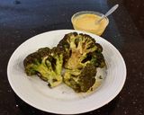 A picture of step 7 of Grilled Fresh Broccoli.