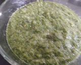 A picture of step 1 of Sabaz chutney.