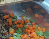 Foto do passo 3 de Salada de lentilha com rúcula e legumes