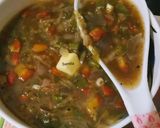 ভেজিটেবল স্যুপ (Vegetable Soup Recipe In Bengali) রেসিপি ধাপ - 2 ছবি