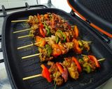 A picture of step 7 of Grilled chicken skewers.