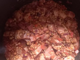 Guiso de lentejas con bondiola