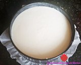 Foto del paso 3 de la receta: Tarta de natillas de coco con baño de chocolate