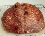 Foto langkah ke 22 dari resep Orange Peel Double Choco Sourdough Bread 74% (Open Bake Method).