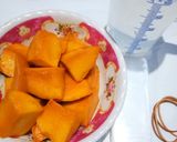 Foto langkah ke 1 dari resep Es Lilin Buah Mangga.