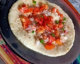 A picture of step 2 of Instant Rava uttapam (Suji uttapam).