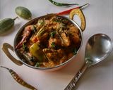 A picture of step 19 of Aloo potol rasa (Odia style potato pointed gourd curry).