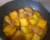 Foto langkah ke 4 dari resep Ayam Kentang Tahu.