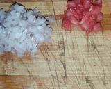A picture of step 1 of Gol Gappa Chaat 😋.