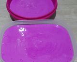 Foto langkah ke 3 dari resep Es Krim Buah Naga Home made.