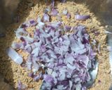 A picture of step 1 of Mixed vegetables Oats Chila.