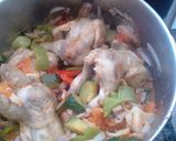Foto del paso 1 de la receta Codornices con verduras al limón