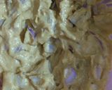 A picture of step 1 of Punjabi kadhi.