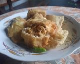 Foto langkah ke 9 dari resep Tahu Goreng Isi mie Sedaap #pertamaperdana.