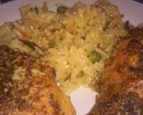 Foto del paso 4 de la receta: Pollo al horno con arroz jardinera🍚🍗