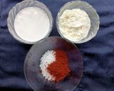 A picture of step 1 of Creamy Expresso Coffee (with fresh cream).