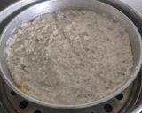Gambar langkah 5 resipi Kuih Talam Berlauk Dengan Ubi Keladi.