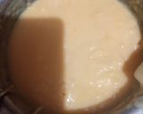A picture of step 2 of Custard ice cream 🤤.