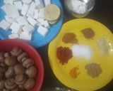 A picture of step 1 of Tandoori paneer mushrooms.