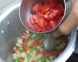 A picture of step 3 of વેજીટેબલ પુલાવ.