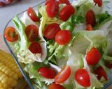Hình bước làm 2 của món Salad trộn dầu giấm