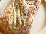Budín de banana con dulce de leche 😋