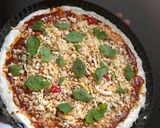 A picture of step 11 of Glamorous Vegetarian Pizza!.