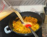 Foto del paso 11 de la receta: Fideos a la cazuela con setas de cultivo pollo y gamba