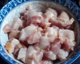 Hình bước làm 1 của món Thịt rang mắm tôm