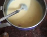 A picture of step 2 of Jelly Heart bread pudding Heart.