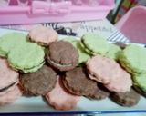 Pas rețetă Cookies în culori cu ciocolată 5 fotografie