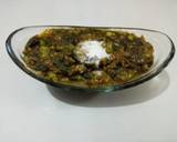 Mutter palak ki sabji recipe step 4 photo