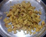 A picture of step 6 of Makki ki roti ki churi.