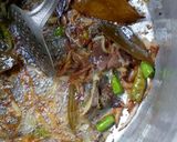 A picture of step 9 of Yaknee biryani.