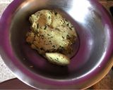 A picture of step 1 of Methi paratha.