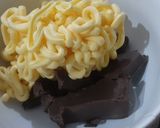Foto langkah ke 1 dari resep Kue kukus coklat.