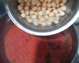 Desi dabha style Anda choley (egg chickpeas) recipe step 7 photo