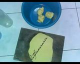 Foto langkah ke 4 dari resep Roti isi pisang (bentuk roti kepang dan bentuk bunga).