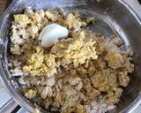 A picture of step 1 of Leftover Khichdi Muthia / Steamed Dumpling.