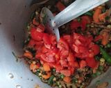 A picture of step 3 of Tuvar Biryani.