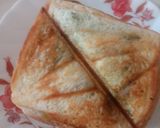 A picture of step 5 of Masala toast (sandwich).