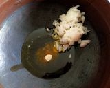 A picture of step 1 of Aloo Matar (Potato-Peas Curry).