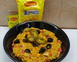 A picture of step 12 of Mexican Maggi.