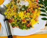 A picture of step 4 of Matar Onion Poha (Healthy morning breakfast).