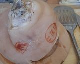Ünnepi egészben sült csülök recept fázis 1 fotója